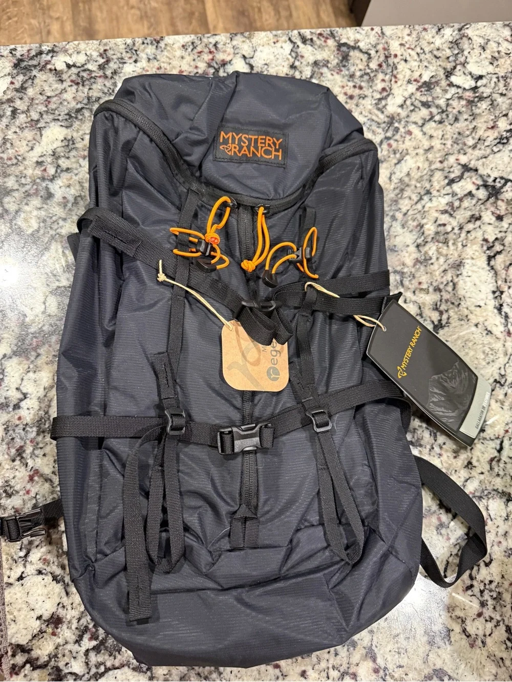 Mystery Ranch Gallagator 20 Hiking Backpack Black/Orange - New w/tags
